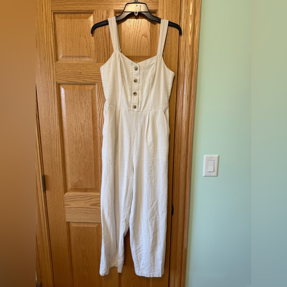 Striped Jumpsuit